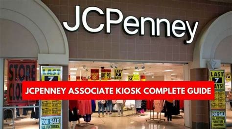 associate jcpenney kiosk|jcp kiosk former associate.